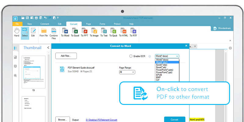 Wondershare PDFelement 5.1.2.1 Plus OCR